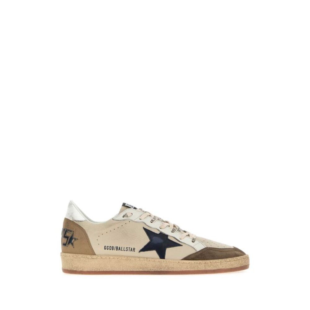 Golden Goose Deluxe Brand Men Sand Leather Ball Star Sneakers